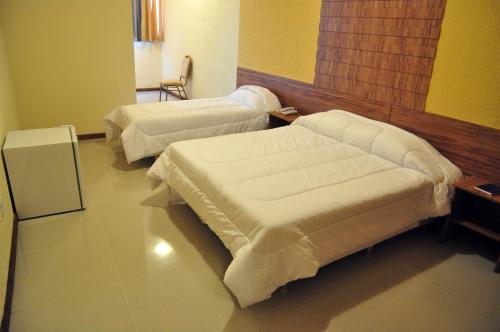 Hotel da Montanha客房内的一张或多张床位