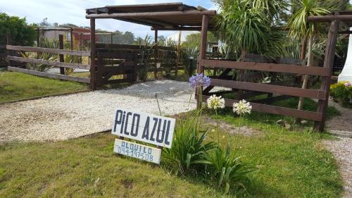 Pico Azul外面的花园