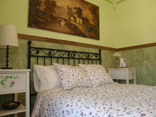 埃尔恩坎托乡村小木屋公寓客房内的一张或多张床位