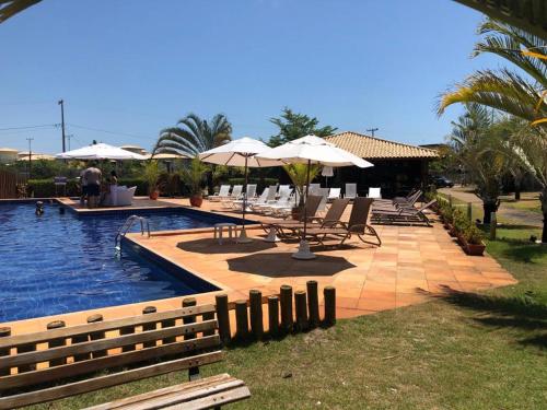 Itacimirim - Quinta das Lagoas Residence内部或周边的泳池