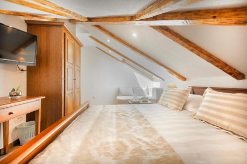 Villa Trau d`oro客房内的一张或多张床位