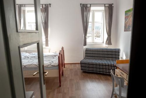 Apartmány16 Olešnice v Orlických horách的休息区