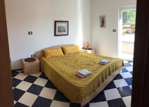 Lipovac resort Ficus客房内的一张或多张床位