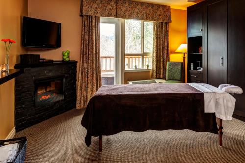 彭伯顿山谷旅馆客房内的一张或多张床位