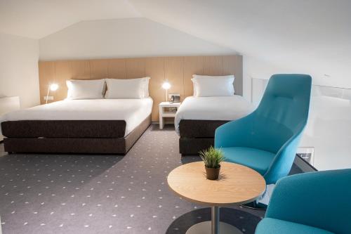 Stay Hotel Lisboa Centro Chiado客房内的一张或多张床位