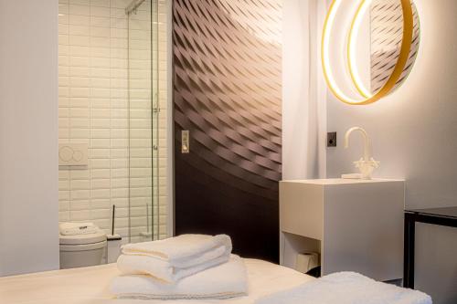 BLOOM Boutique Hotel & Lounge Basel的一间浴室