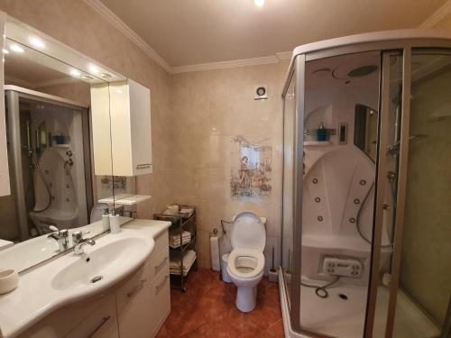 梅尔查特莱兰酒店的一间浴室