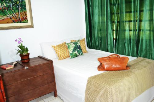 Casa de Temporada em Bonito-MS客房内的一张或多张床位