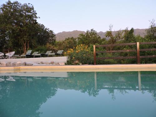 Cabañas La Comarca内部或周边的泳池