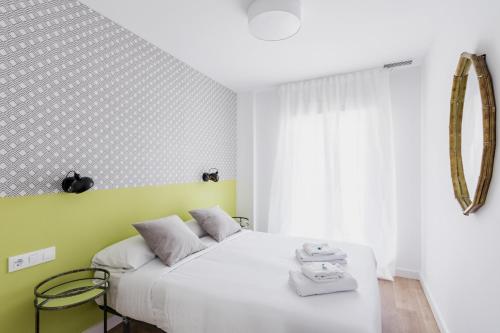 Style Apartments by Olala Homes客房内的一张或多张床位