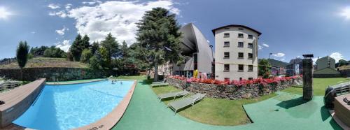 马萨纳胡特兰酒店及Spa的 ⁇ 染度假村的游泳池