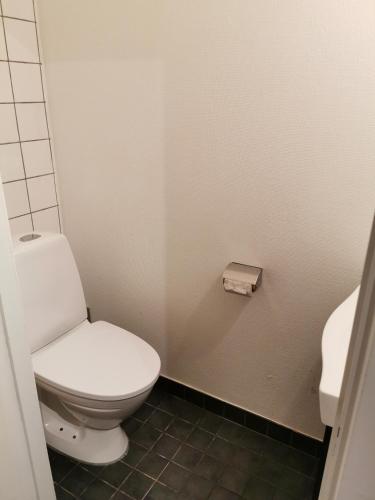 韦斯特罗斯IzKaMaGe Hotel 2的浴室设有卫生间和一卷卫生纸