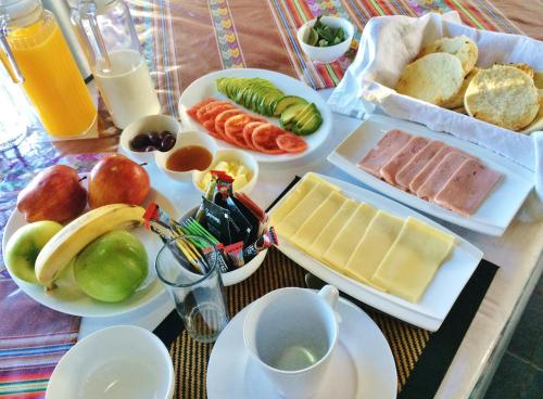 La Chakana Lodge提供给客人的早餐选择