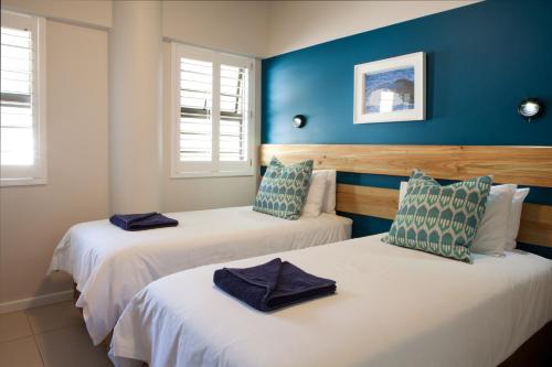 普利特海滨旅馆客房内的一张或多张床位
