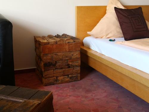 Landhotel Saar-Mosel客房内的一张或多张床位