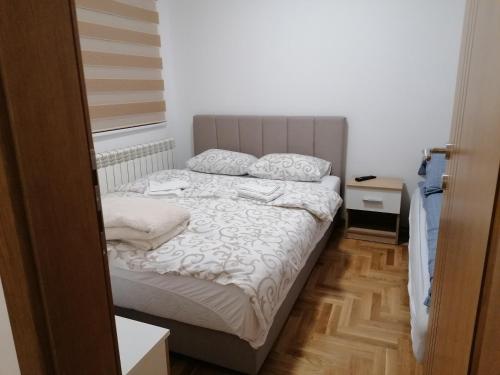 Vila Meridijan客房内的一张或多张床位