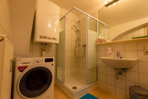 Appartements in Graz beim LKH的一间浴室