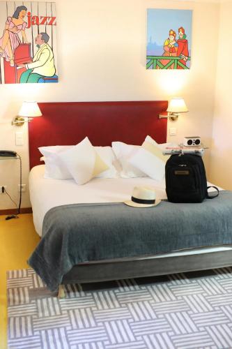Casa Di Lucia Mi-Hotel客房内的一张或多张床位