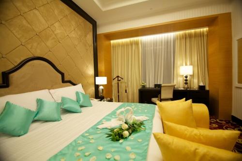 Perdana Kota Bharu客房内的一张或多张床位