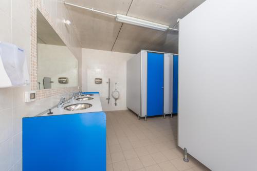 布雷佐内加尔达Agricampeggio Relax (Campsite)的浴室配有水槽和淋浴。