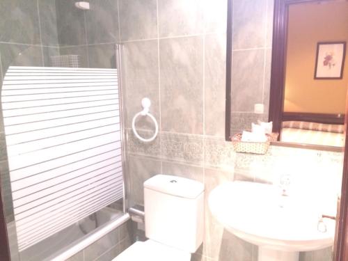 Hotel Nueva Allandesa的一间浴室