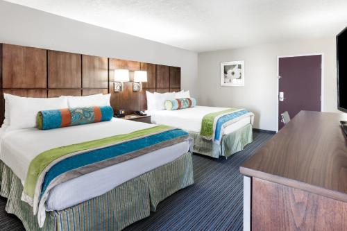 Holiday Inn Hotel & Suites Oklahoma City North, an IHG Hotel客房内的一张或多张床位