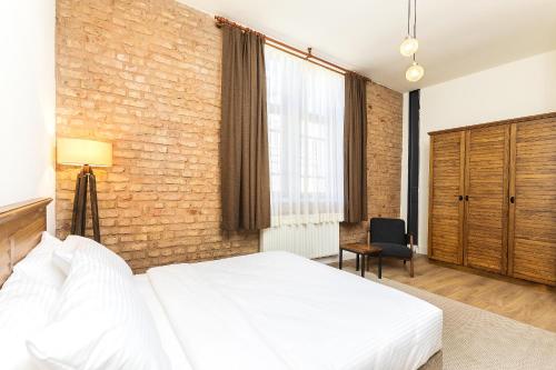 Raven Suites Old City Istanbul客房内的一张或多张床位