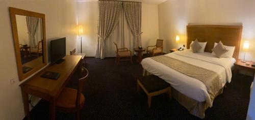 Doolve Hotel Al Khobar客房内的一张或多张床位
