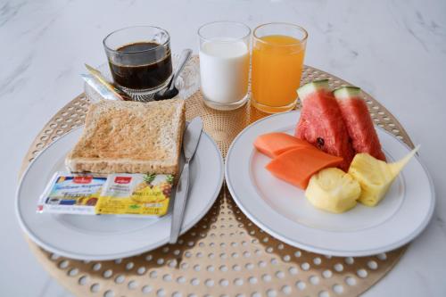 MGRAND提供给客人的早餐选择