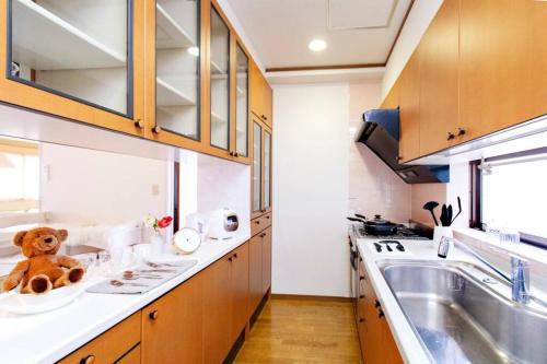 HARMONIA東京堀切 10名定員90平米の広いCondominium的厨房或小厨房