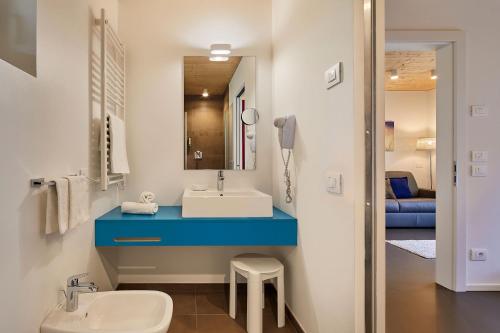 Alpin Relais B&B Villa Melisse的一间浴室