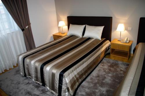 Hotel O Encontro客房内的一张或多张床位