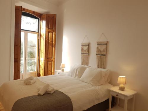 Sintra Chalet客房内的一张或多张床位
