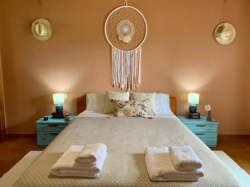 
Casa Quinta de Teanes客房内的一张或多张床位
