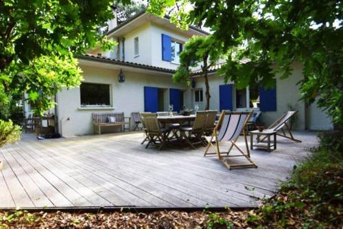 Charmante villa au Cap Ferret à 2 pas du Bassin平面图