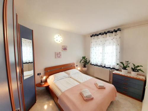Apartments Villa Bazilika客房内的一张或多张床位
