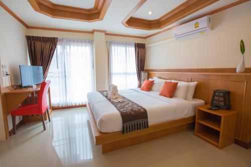 Phurua Inn ภูเรือ อินน์客房内的一张或多张床位