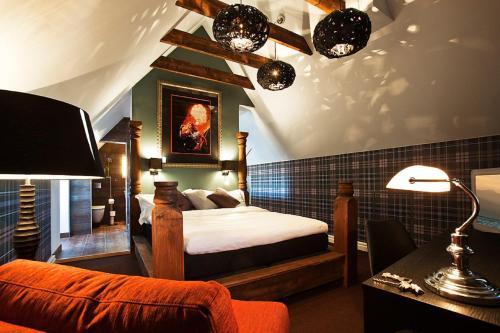 海赛尔拜洛特酒店客房内的一张或多张床位