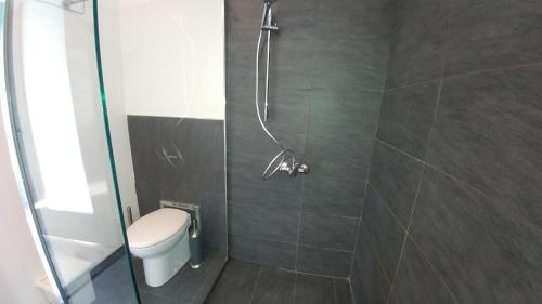 佐伊杜比斯特HOME for 2的浴室配有淋浴和卫生间。