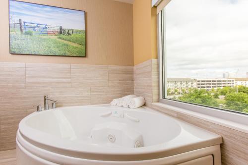 普拉诺坎布里亚套房酒店 - 弗里斯科的一间浴室