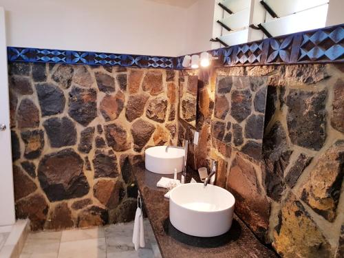 天堂度假村的一间浴室