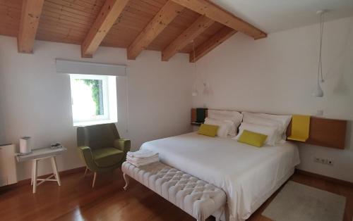 Casas de Campo da Barroca客房内的一张或多张床位