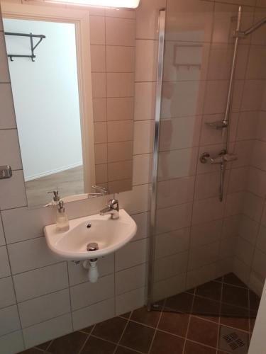 Folgefonn Gjestetun的一间浴室