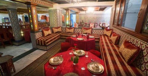 摩洛哥家园酒店 餐厅或其他用餐的地方