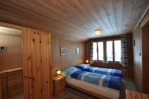 毕姆绮丽木屋旅馆客房内的一张或多张床位
