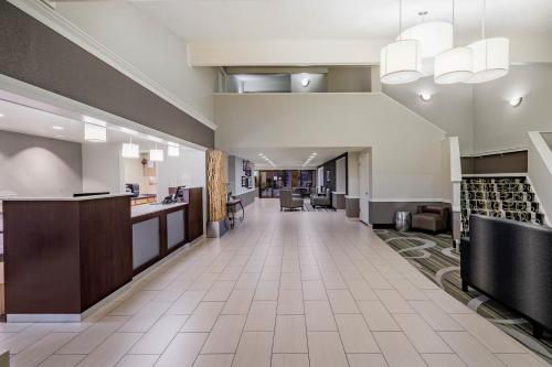 埃尔多拉多埃尔多拉多拉昆塔酒店的医院里空荡荡的大厅,走廊长