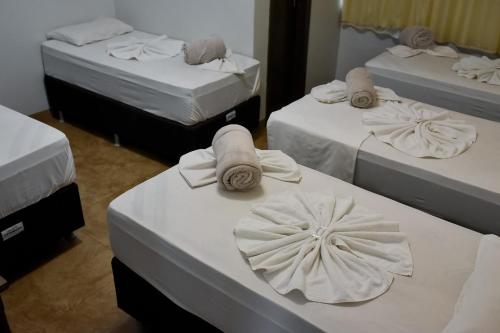 Tangará Hotel客房内的一张或多张床位