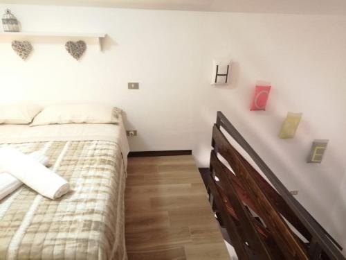 La Casetta in Montagna客房内的一张或多张床位