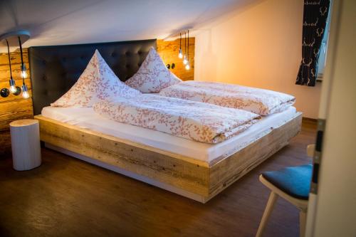 Landhaus Alpenflora客房内的一张或多张床位