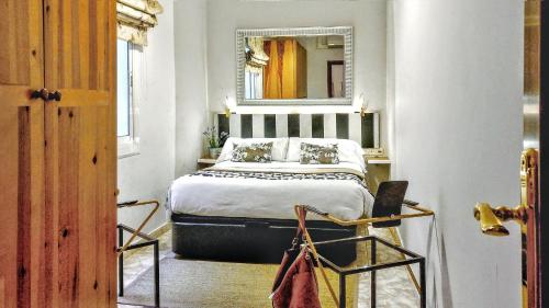 巴塞罗那奥迪托里公寓客房内的一张或多张床位